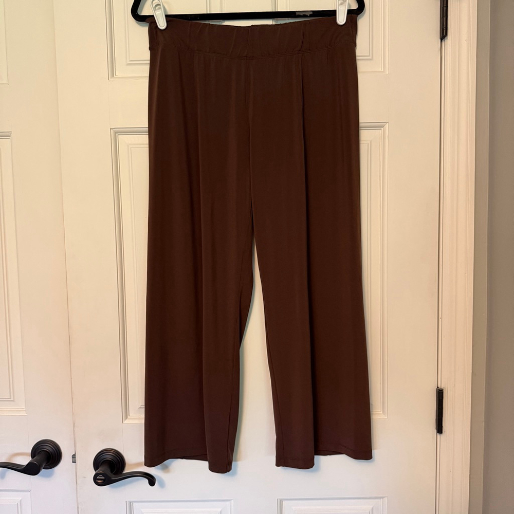 CAbi Brown Crop Pants #894 Size L